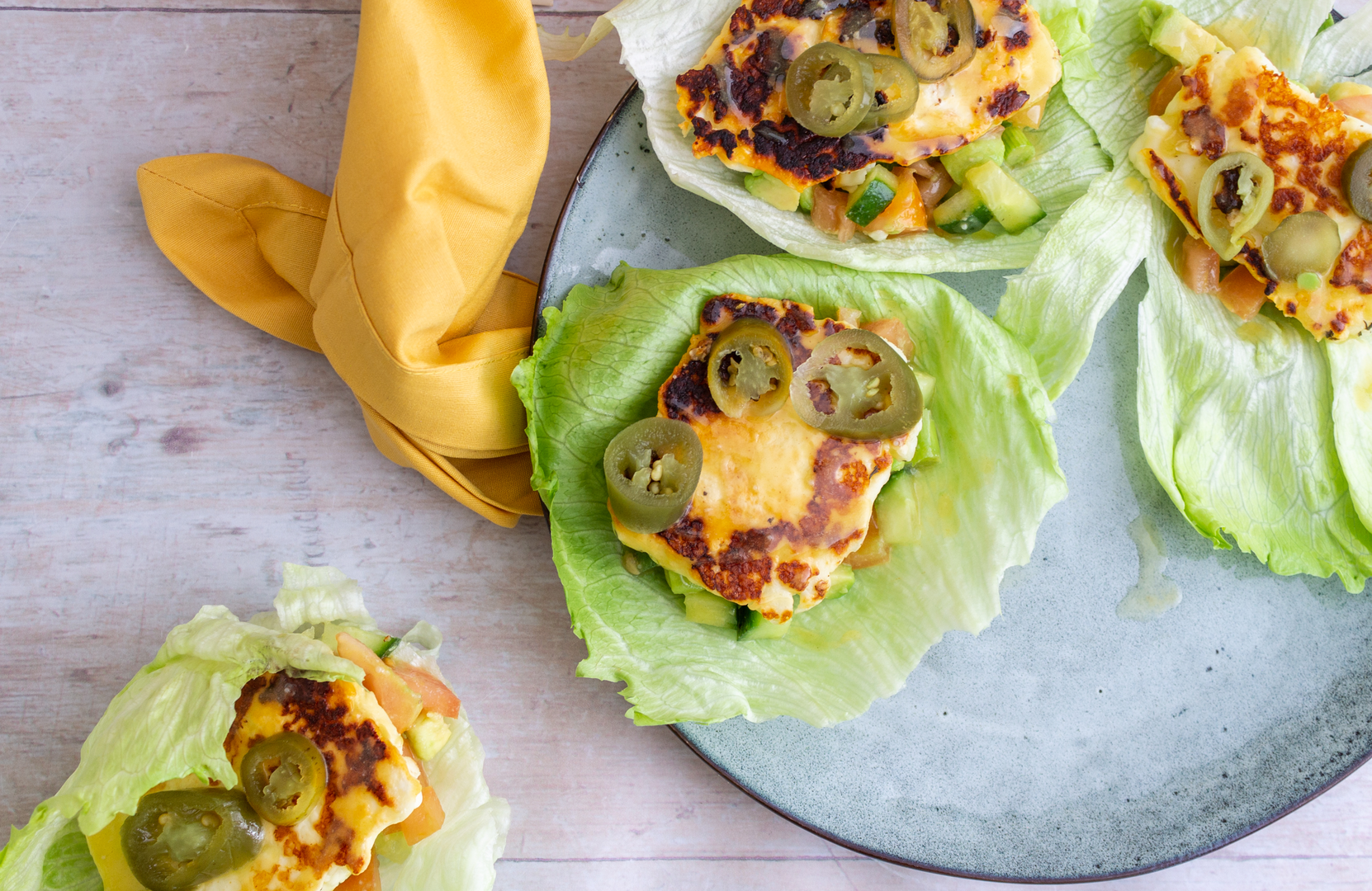 Keto Beef Tacos - Keto dinner recipe with 4g net carbs. Low carb ketogenic dinner meal.